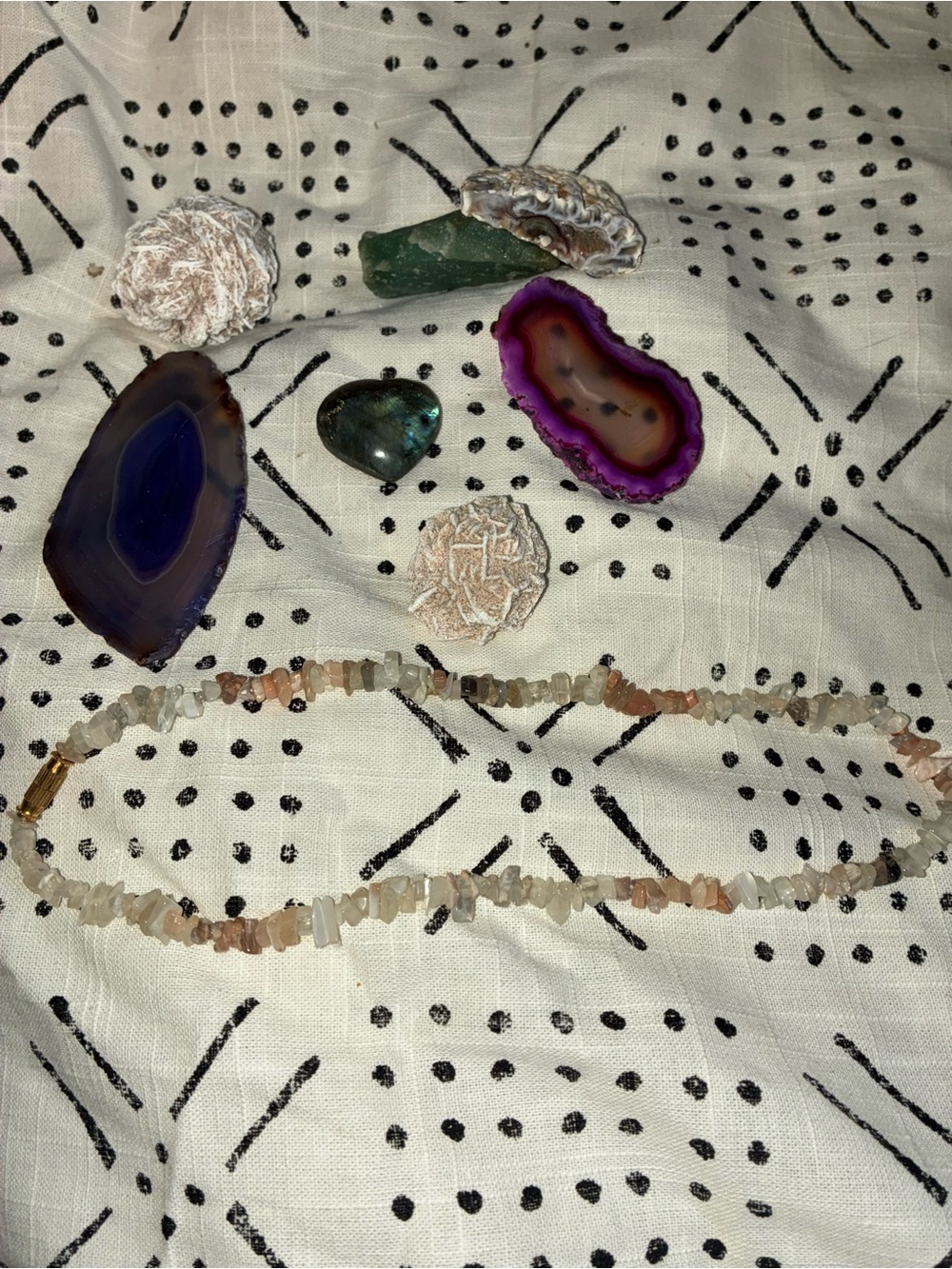 Mixed Crystal Stone Lot